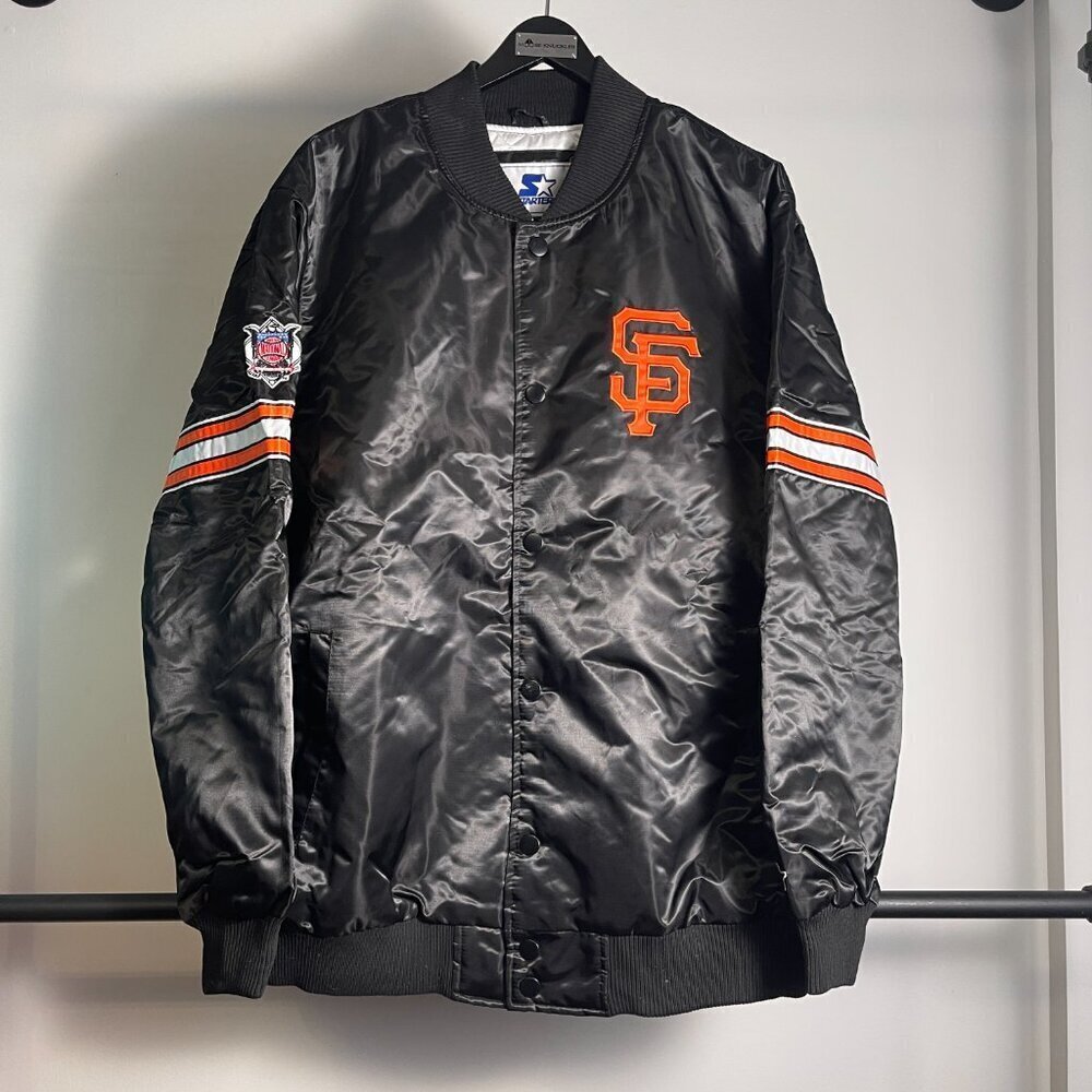 Starter San Francisco Giants satin jacket size 2XL